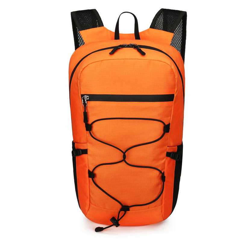 Cross-Border Outdoor Folding Backpack Waterproof Mountaineering Bag Backpack Folding Bag Outdoor Large Capacity Travel Backpack