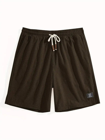 Cross-Border European and American Men's Casual Sports Shorts Summer Versatile Men's Large Size Loose Five-Point Pants Pineapple Plaid Shorts for Men