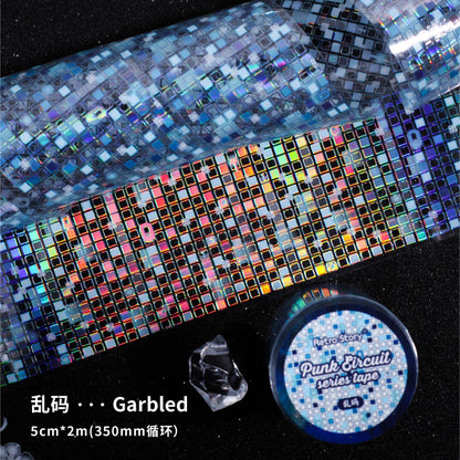 Carefully Selected Coffee Town Retro Series Die-Cut Scenery Washi Tape Creative DIY Background Stickers Journal Pet Tape