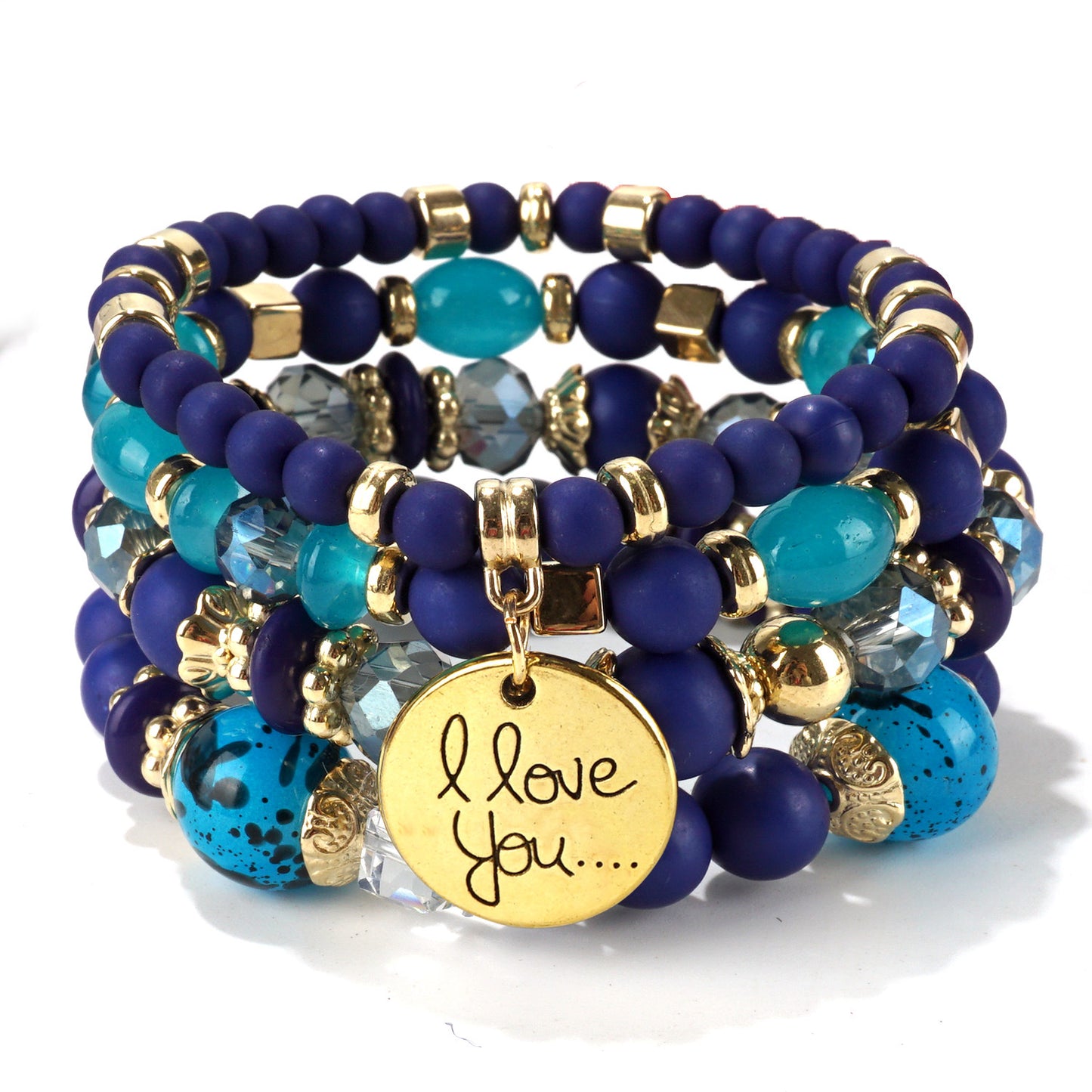 European and American Cross-Border Hot-Selling New Bohemian Bracelets Creative Tassel Multi-Layer Beaded Bracelets Fashion Jewelry