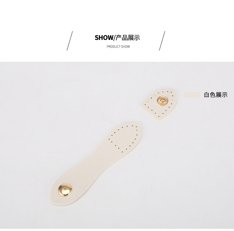 Multicolor leather buckle luggage hardware accessories diy handmade bag universal leather buckle buckle gourd shape