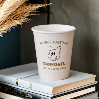 Disposable Thickened Household Food-Grade Paper Cups for Drinking Water, Making Tea, Entertaining Clients, Commercial Use, and Available for Wholesale