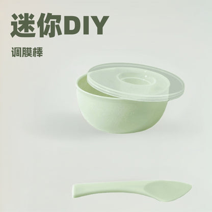 Keqi Makeup Set Bowl Mini DIY Mask Bowl Mixing Stick Homemade Mask Tool Beauty Bowl Waterproof Skin Care
