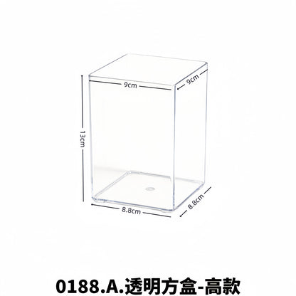 Desktop Storage Box Dormitory Cosmetics Transparent Basket Acrylic Drawer Mask Organizer Box Snack Sundry Storage Rack