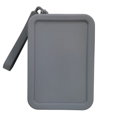 Silicone Rectangular Coin Purse Thickened Small Bag Coin Internet-famous Key Case Headset Storage Certificate Multi-purpose Bag