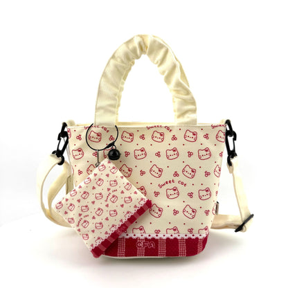 New Girls Handbag Storage Bag Cute Lunch Box Bag Handbag Mother Bag Korean Cartoon Bag Hand Bag