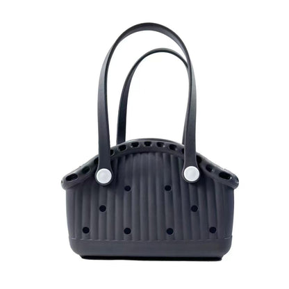 New Portable Eva Pet Bag Beach Bag Vegetable Basket Hole Bag Eva Printed Pet Car Storage Anti-Hole