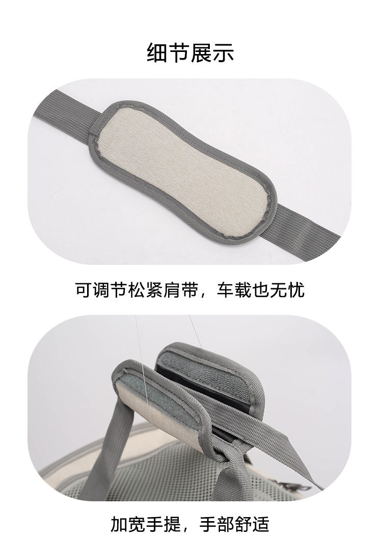 Cat Carrier for Outings, Sterilization, Portable, Large Capacity, Breathable, Cat Car Cage, Cat Cage, Dog Carrier, Handheld, Crossbody, Foldable Pet
