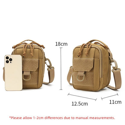 New Outdoor Crossbody Portable Shoulder Bag Multifunctional Portable Waist Bag Mobile Phone Card Bag Large Capacity Crossbody Bag