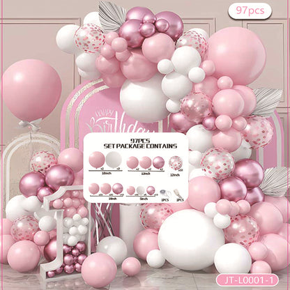 Balloon Chain Arch Set Scene Layout High-End Atmosphere Opening Birthday Party Decorations Anniversary Package