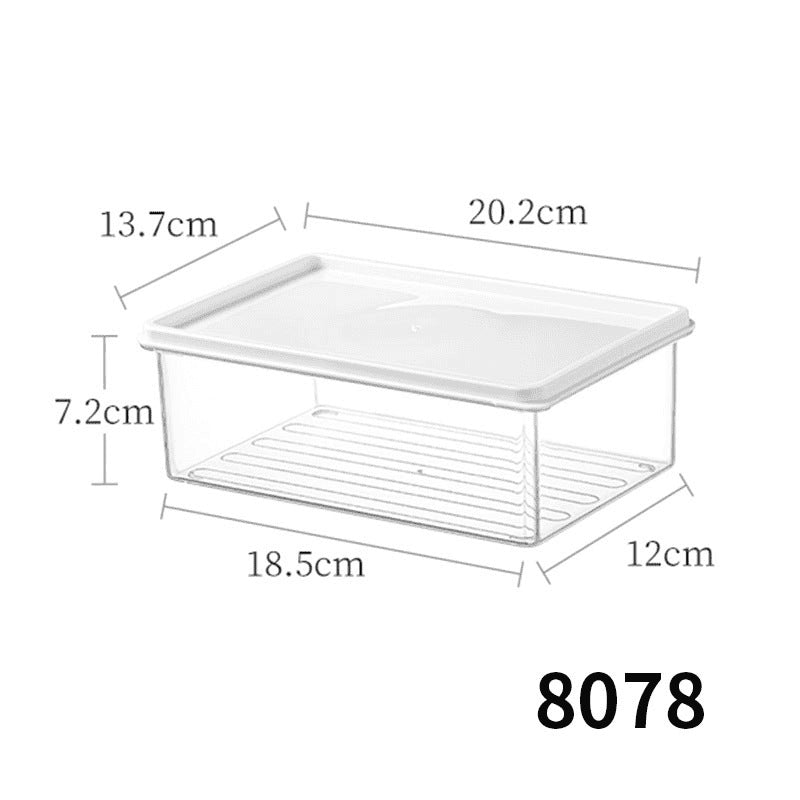 Storage box with lid storage box transparent acrylic kitchen cosmetics sundries station snacks toys clothes books