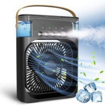 Five-Hole Spray Fan Household USB Multifunctional Office Desktop Atomizing Humidifier Air Cooler