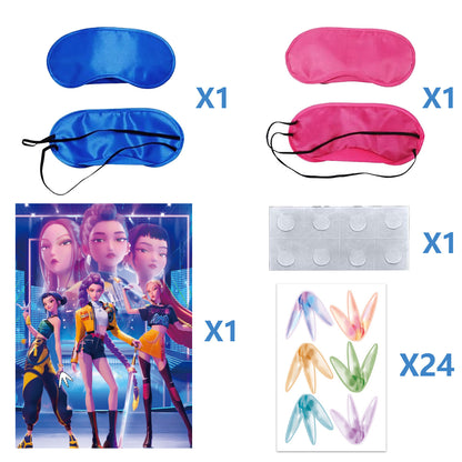 Amazon's New Pop Hunter Witch Group Theme Birthday Party Supplies Set Paper Plate Tissue Tablecloth Decoration