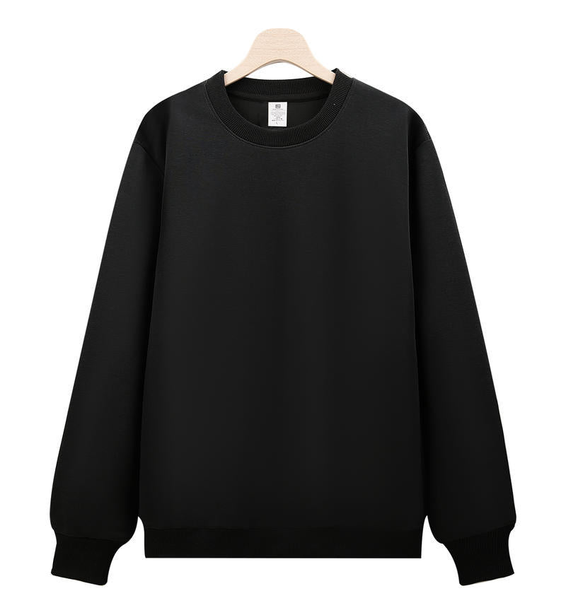 Cross-Border Heavy Sweatshirt with Logo Printed on It, Group Annual Meeting Cultural Shirt, Advertising Shirt Design, Velvet Round Neck Sweatshirt, Work Clothes