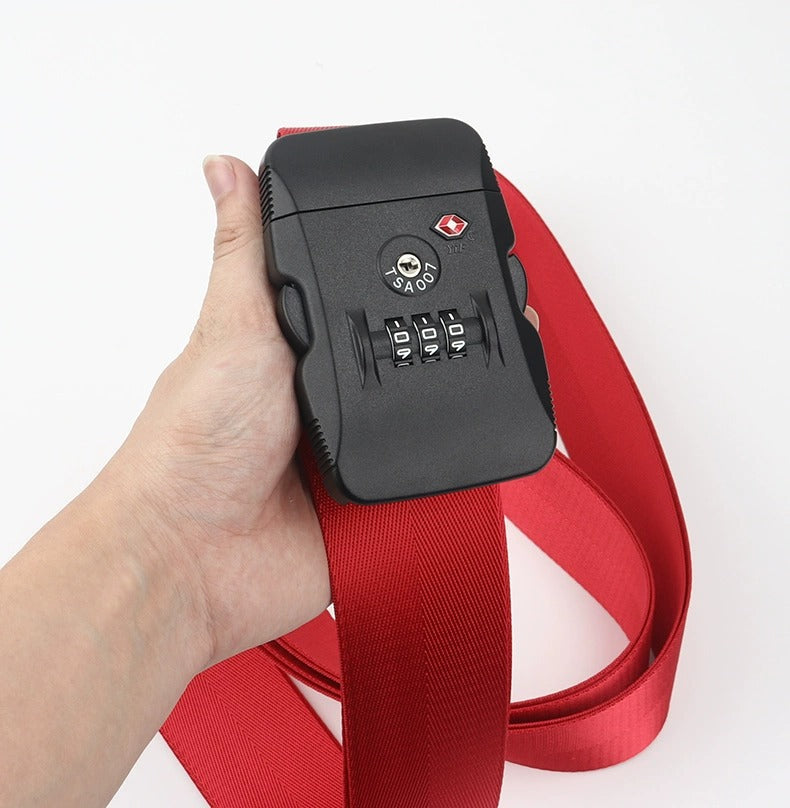 Trunk strap cross packing belt safety fixing consignment travel box protection tightening reinforcement belt binding rope