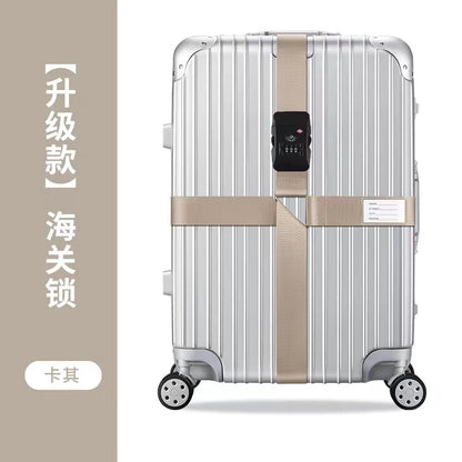 Trunk strap cross packing belt safety fixing consignment travel box protection tightening reinforcement belt binding rope