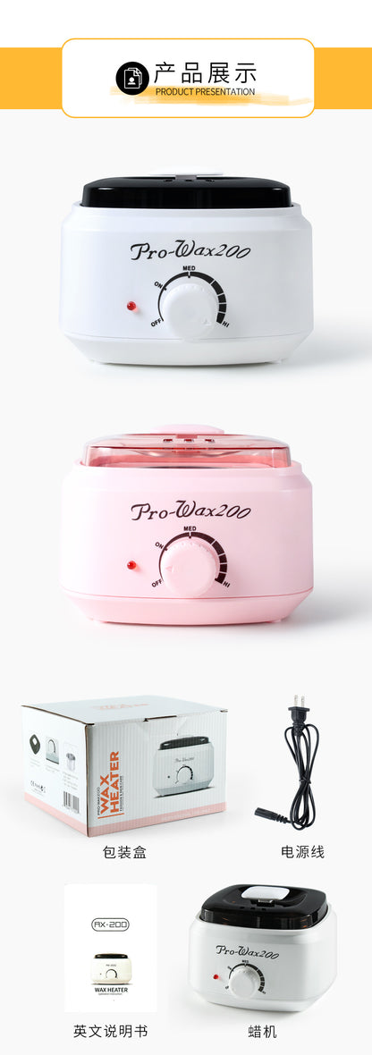 Cross-border beauty wax therapy machine 500ml hot wax machine double liner temperature control hand wax hot wax machine wax melting machine