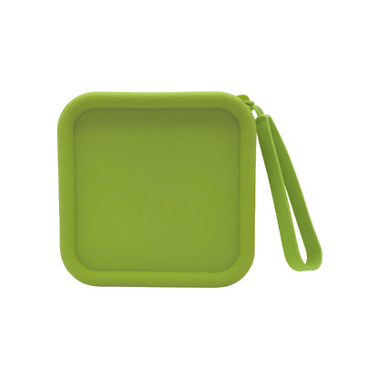 Large-Capacity Lightweight Data Cable Power Bank Storage Creative Makeup Bag Silicone Travel Storage Bag Toiletries