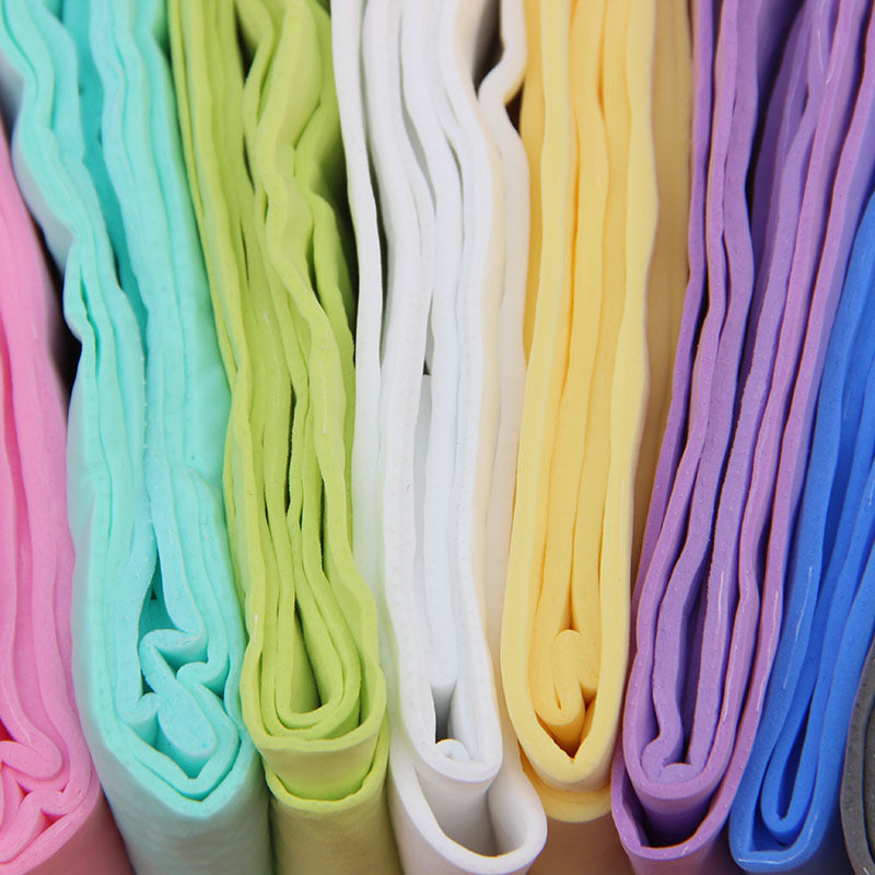 Thickened large PVA imitation deerskin towel manufacturers car cleaning leather towel car wash towel dry hair pet absorbent towel