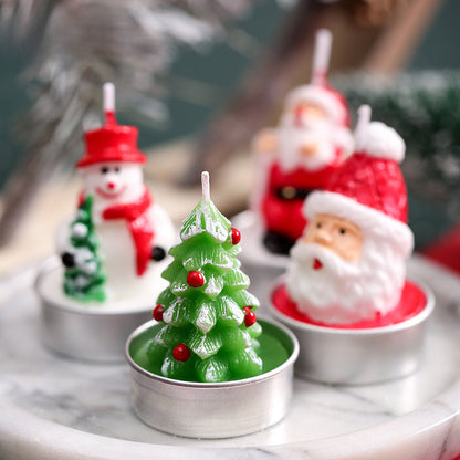 Byme Christmas Smokeless Scented Candles Creative Birthday Gifts Christmas Decorations Nordic Style Fragrance Ornaments