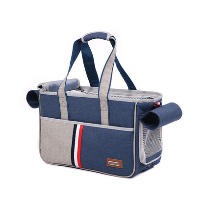 Cat Bag, Pet Bag, Large-Capacity Cat Bag, Dog Outing Shoulder Cross-Body Backpack, a Must-Have for Pet Travel