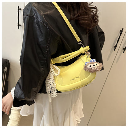 Simple and Stylish Korean-Style Handbag 2025 Summer New Small Square Bag for Women, Casual and Fresh Single Shoulder Crossbody Bag