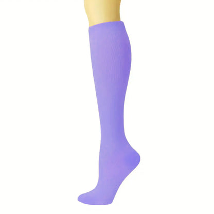Cross-border calf compression socks sports stockings Amazon compression socks European and American pressure calf socks riding thin leg socks
