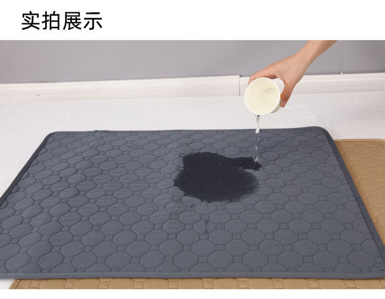Pet Diaper Pad Washable and Reusable Dog Diaper Pad Instant Absorbent and Sliding Pet Diaper Pad Cat Training Diaper Pad