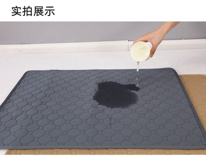 Pet Diaper Pad Washable and Reusable Dog Diaper Pad Instant Absorbent and Sliding Pet Diaper Pad Cat Training Diaper Pad