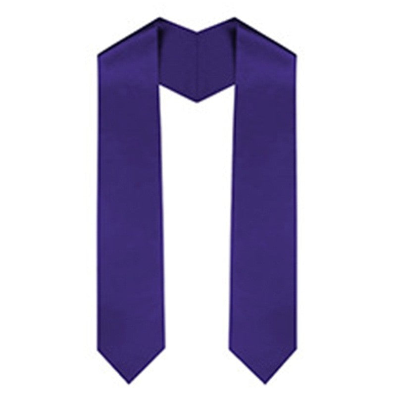 Factory Direct Sales Graduation Season Ribbon Ceremonial Shoulder Strap Solid Color Graduation Ceremonial Ribbon Honor Award Shawl Tassel Gold Stamping