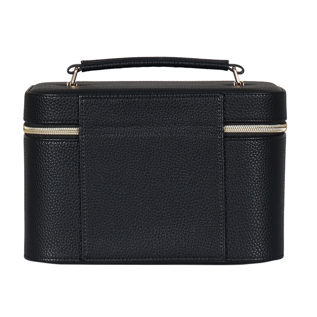 Cross-Border Led Mirror Travel Makeup Bag, Makeup Mirror, Cosmetics Portable Large-Capacity Makeup Case, Hand-Held Beauty Bag