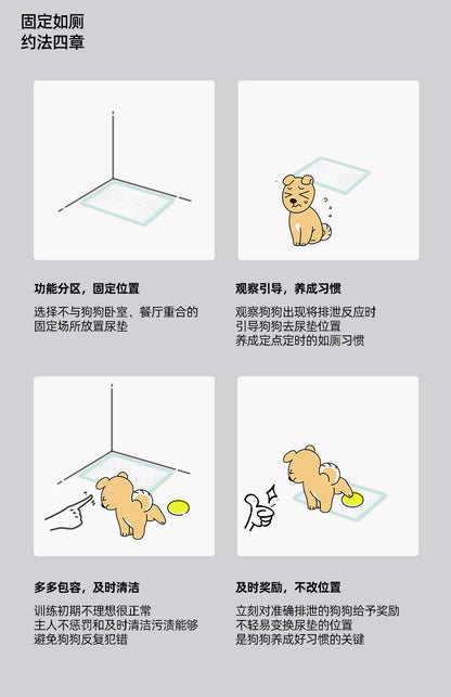 Wholesale Pet Pee Pads Bamboo Charcoal Thickened Deodorizing Dog Pee Pads Disposable Absorbent Pads Diapers for Small Pets