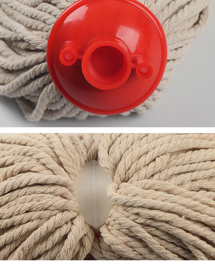 Factory supply 250g cotton mop head round head thread cotton mop various specifications cotton mop accessories