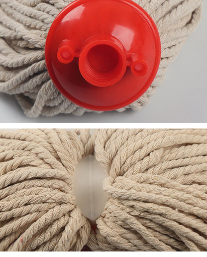 Factory supply 250g cotton mop head round head thread cotton mop various specifications cotton mop accessories