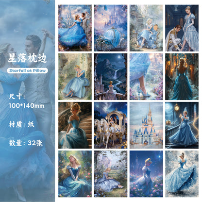 Carefully Selected Cross-Border Retro Story Style Fairy Tale Series Stickers, High-End Pet Vintage Character Journal Stickers