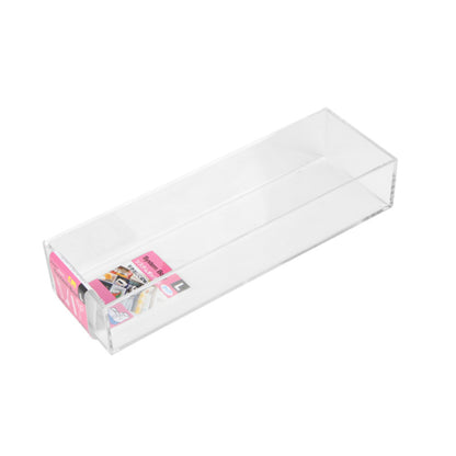 Mirror cabinet acrylic sundries stationery pencil storage box finishing box narrow strip storage transparent note hand account