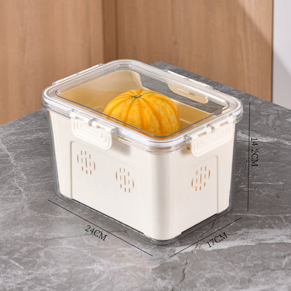 Seasoning Fresh-keeping Plastic Kitchen Sealed Box Spice Storage Box Food Grade Format Transparent Cereal Seasoning