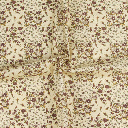 7 Color Patchwork Cloth Group Plain Flower Cloth Broken Plaid Dot DIY Cotton Small Fresh Plant Printing Cloth