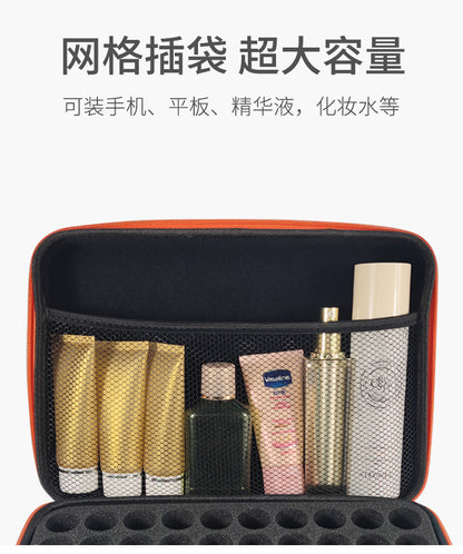 Wholesale 30/60 10ml portable EVA essential oil bag portable large capacity shockproof essential oil bottle storage bag