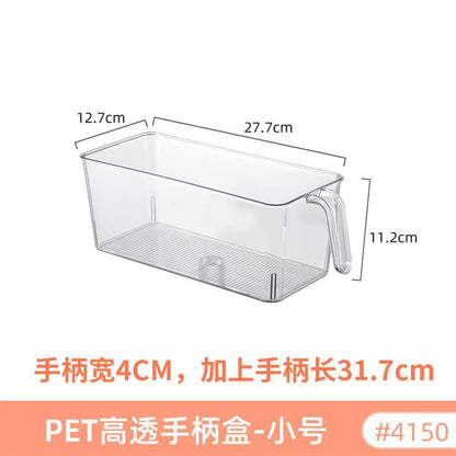 Desktop Storage Box Dormitory Cosmetics Transparent Basket Acrylic Drawer Mask Organizer Box Snack Sundry Storage Rack