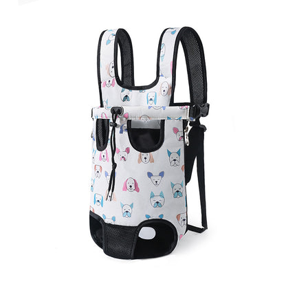Amazon Dropshipping Pet Chest Bag, Portable Cat and Dog Pet Backpack, Oxford Cloth Pet Bag