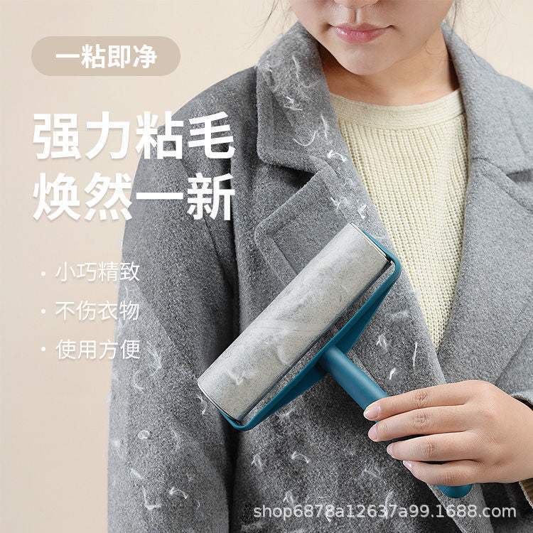 Hair Sticker Tearable Roller Clothes Hair Removal Artifact Pet Hair Removal Roller Brush Hair Sticky Roll Paper Clothes Dust Sticky Paper