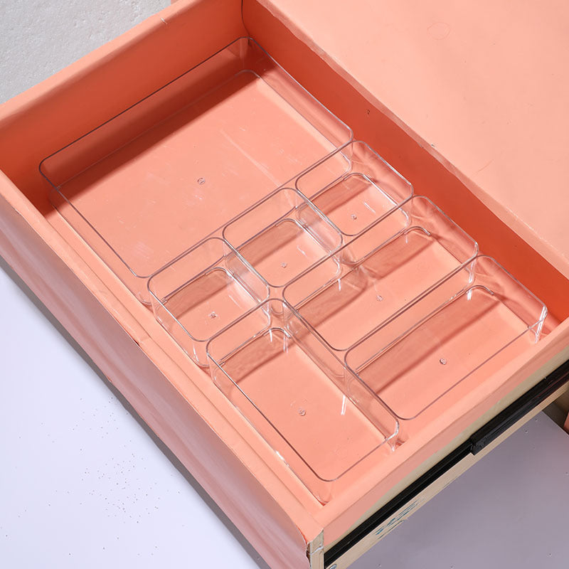 Enlarge 40cm Long Transparent Box Narrow Long Square Storage Box 15cm Wide Water-tight Drawer Finishing