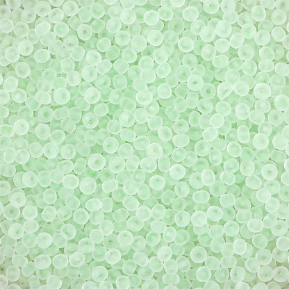 High quality domestic transparent frosted rice beads loose beads handmade DIY bracelet necklace accessories material factory direct sales