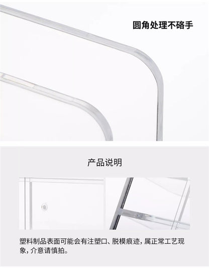 Bathroom Makeup Cotton Wall-Mounted Storage Box Bathroom Cotton Swab Stick Makeup Remover Cotton Dormitory Hair Accessories Storage Rack
