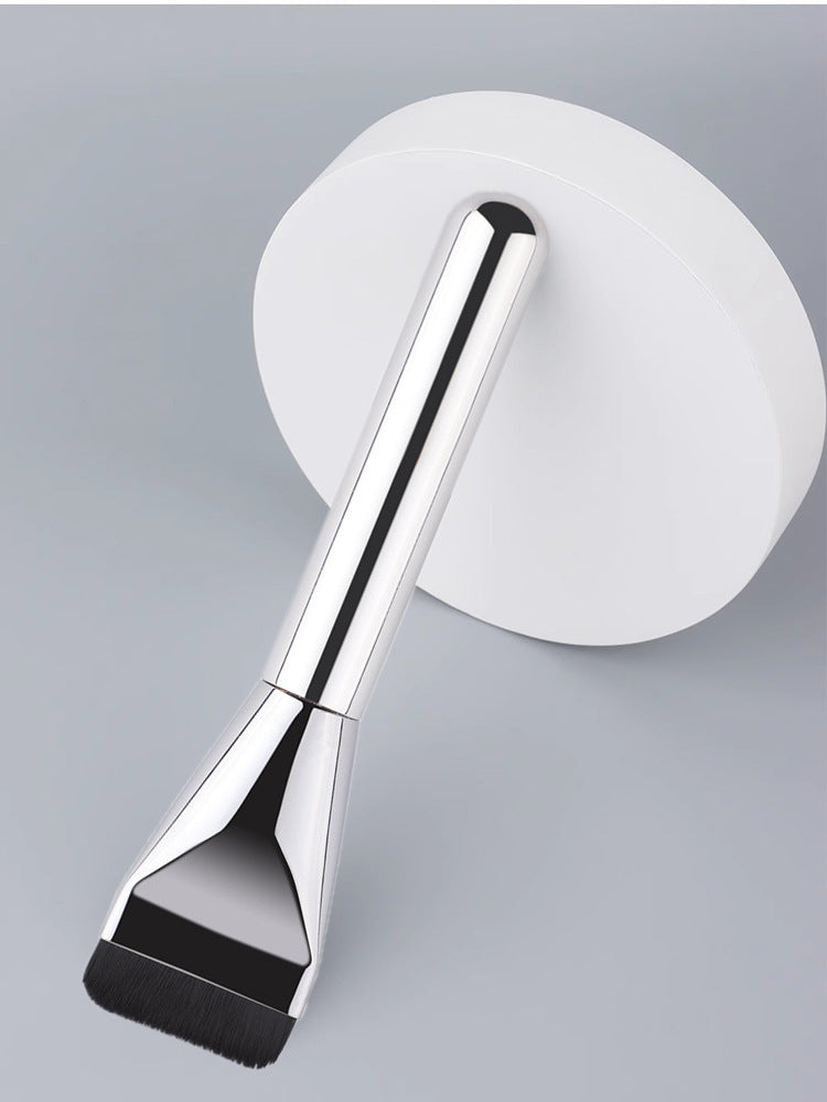 Popular One-Line Liquid Foundation Makeup Brush Blade Ultra-Thin Mask Flat Brush Beginners Do Not Eat Powder Makeup Brush