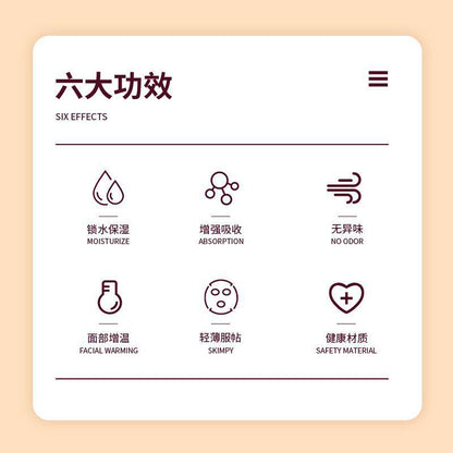 Disposable Fresh-Keeping Mask Sticker Beauty Salon Special Facial Spa Ultra-Thin Plastic Facial Transparent Mask Paper