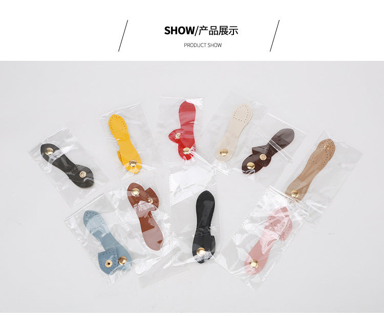 Multicolor leather buckle luggage hardware accessories diy handmade bag universal leather buckle buckle gourd shape