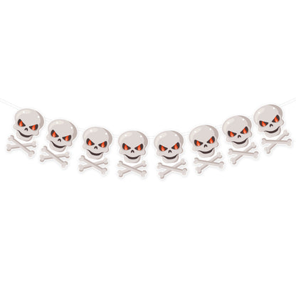 Cross-Border New Halloween Flag Party Supplies Decoration Scene Atmosphere Decoration Halloween Flag Banner