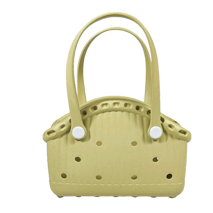 New Portable Eva Pet Bag Beach Bag Vegetable Basket Hole Bag Eva Printed Pet Car Storage Anti-Hole